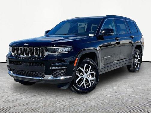 Black 2025 Jeep Grand Cherokee L Limited