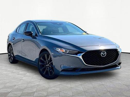 Polymetal Gray Metallic 2022 Mazda Mazda3 Carbon Edition