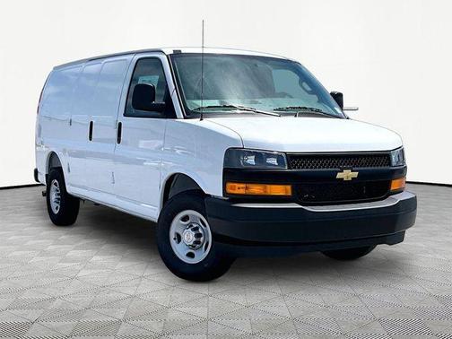White 2026 Chevrolet Express 2500 Work Van