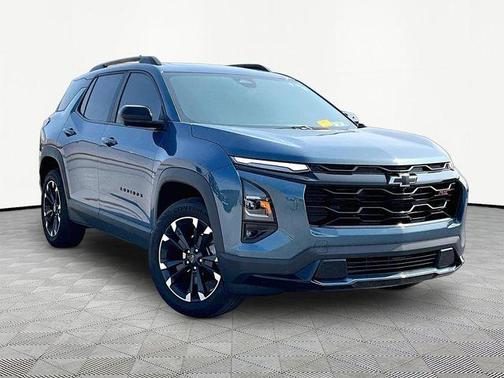 Blue 2025 Chevrolet Equinox RS