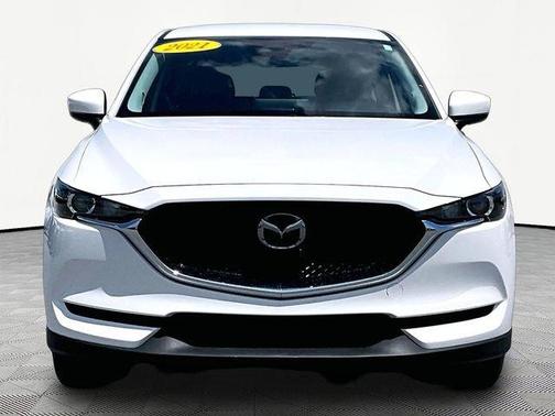 Snowflake White Pearl 2021 Mazda CX-5 Touring