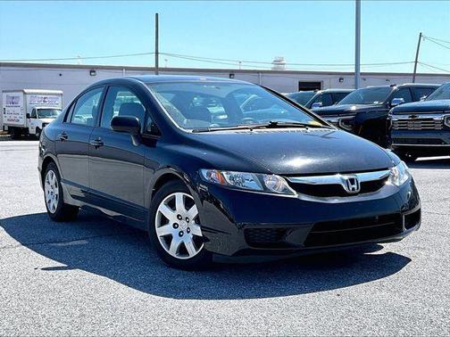 Black 2010 Honda Civic LX