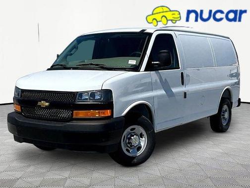 White 2026 Chevrolet Express 2500 Work Van