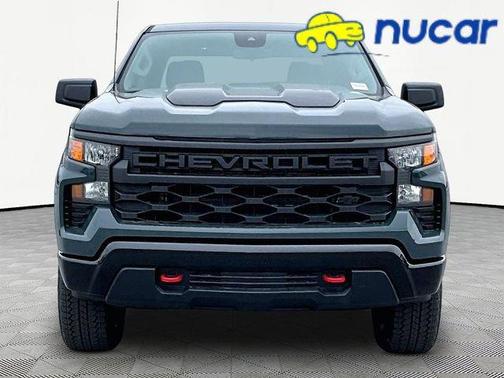 Gray 2026 Chevrolet Silverado 1500 Custom Trail Boss