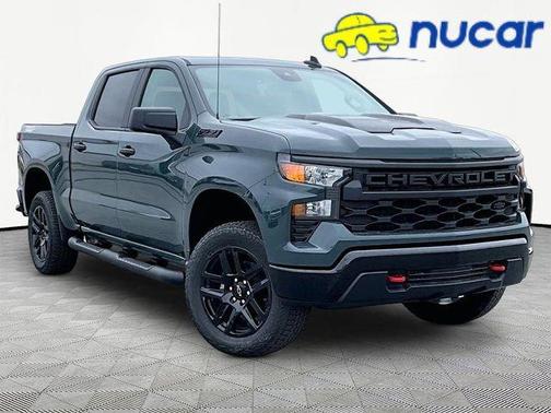 Gray 2026 Chevrolet Silverado 1500 Custom Trail Boss