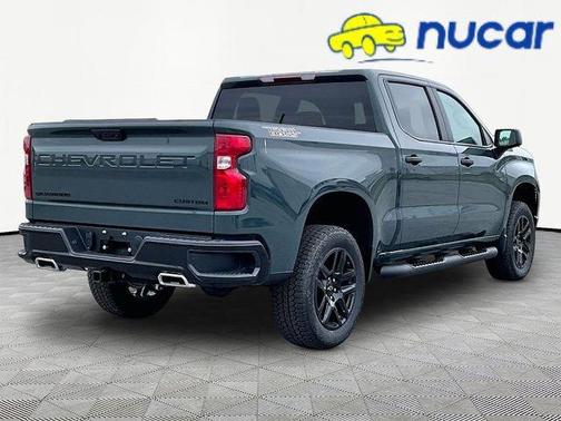 Gray 2026 Chevrolet Silverado 1500 Custom Trail Boss