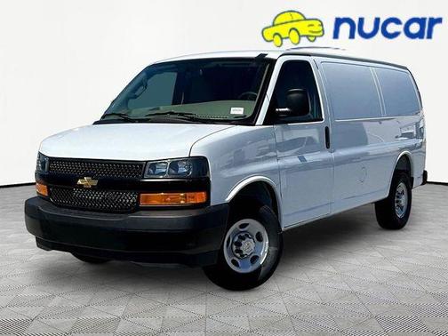 White 2026 Chevrolet Express 2500 Work Van