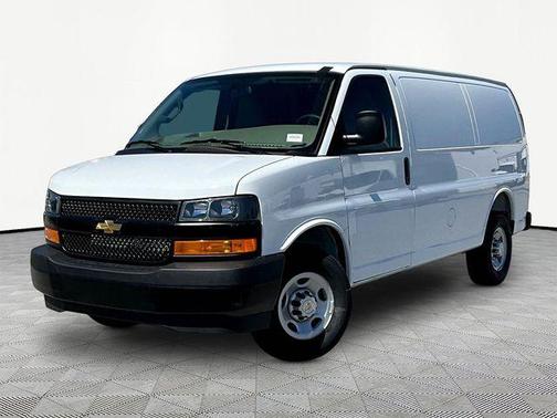 White 2026 Chevrolet Express 2500 Work Van