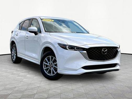 White 2024 Mazda CX-5 2.5 S Select Package