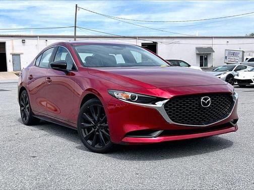 Soul Red Crystal Metallic 2025 Mazda Mazda3 FWD w/Select Package