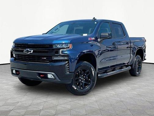 Blue 2021 Chevrolet Silverado 1500 LT Trail Boss