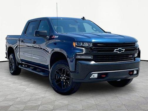 Blue 2021 Chevrolet Silverado 1500 LT Trail Boss