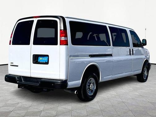 Summit White 2024 Chevrolet Express 3500 LS