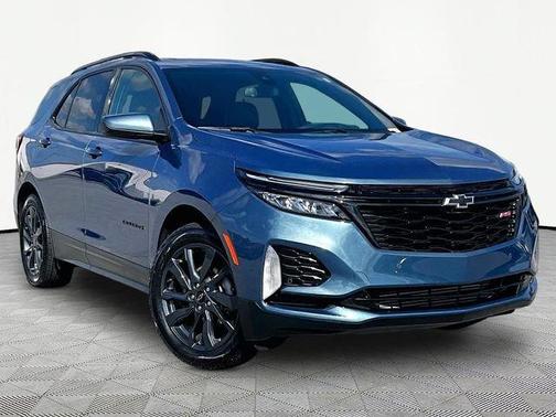 Blue 2024 Chevrolet Equinox RS