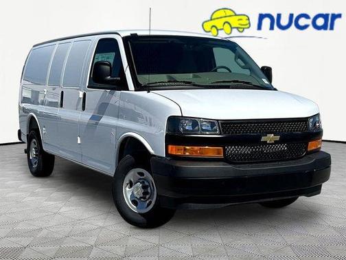 White 2026 Chevrolet Express 2500 Work Van