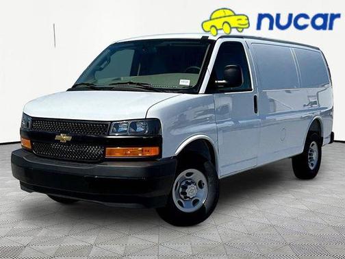 White 2026 Chevrolet Express 2500 Work Van