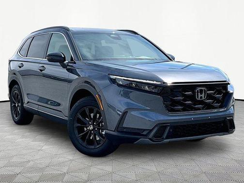 Gray 2025 Honda CR-V Hybrid Sport-L