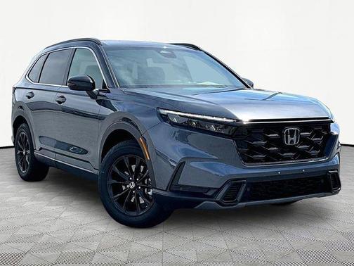 Gray 2025 Honda CR-V Hybrid Sport-L
