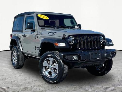 Gray 2021 Jeep Wrangler Sport