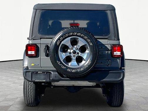Gray 2021 Jeep Wrangler Sport