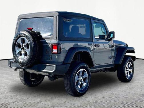 Gray 2021 Jeep Wrangler Sport