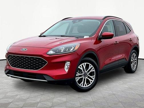 Red Metallic 2021 Ford Escape SEL