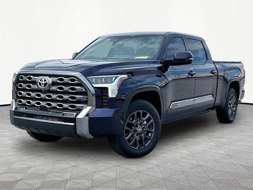 Blue 2025 Toyota Tundra Platinum
