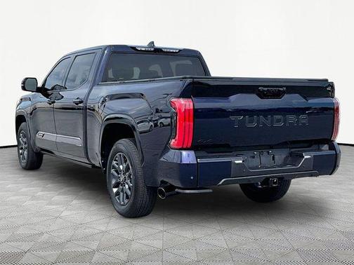 Blue 2025 Toyota Tundra Platinum