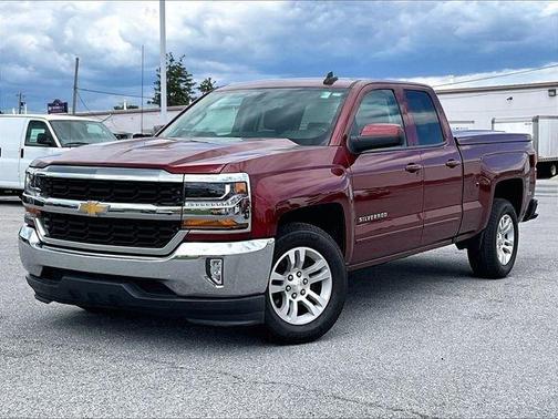 Red 2017 Chevrolet Silverado 1500 1LT