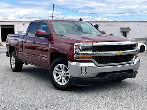 Red 2017 Chevrolet Silverado 1500 1LT