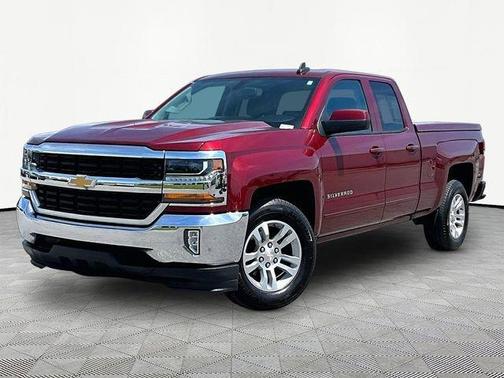Red 2017 Chevrolet Silverado 1500 1LT
