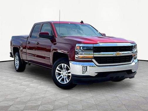 Red 2017 Chevrolet Silverado 1500 1LT