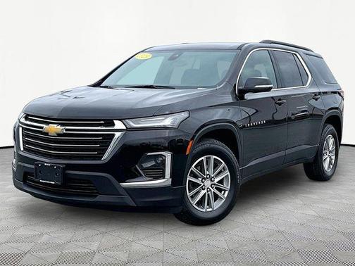 Black Metallic 2023 Chevrolet Traverse LT Cloth