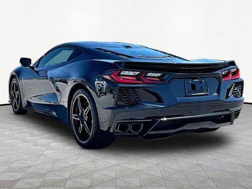 Black 2025 Chevrolet Corvette Stingray w/1LT