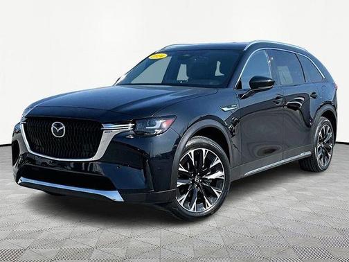 Jet Black Mica 2024 Mazda CX-90 PHEV Premium Plus