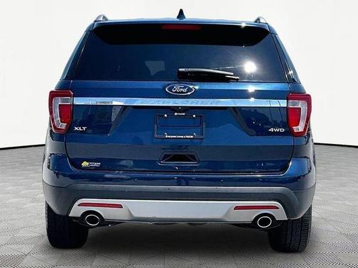 Blue 2017 Ford Explorer XLT