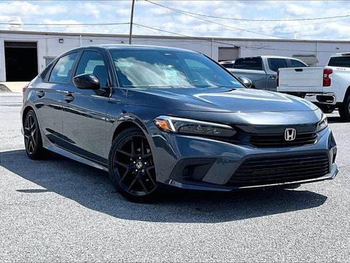 Gray 2024 Honda Civic Sport