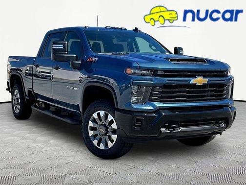 Blue 2026 Chevrolet Silverado 2500 Custom