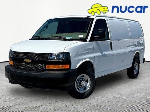 White 2026 Chevrolet Express 2500 Work Van