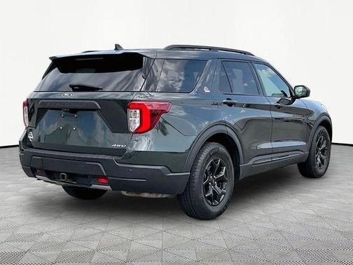 Forged Green Metallic 2022 Ford Explorer Timberline