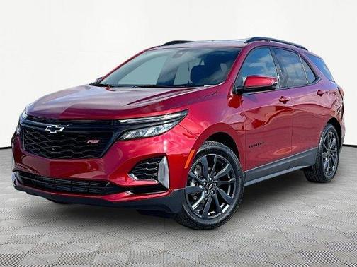 Red 2024 Chevrolet Equinox RS