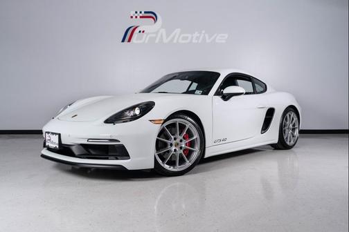 White 2025 Porsche 718 Cayman GTS 4.0