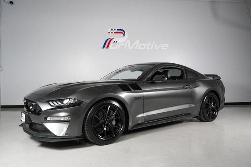 BLACK 2018 Ford Mustang COUPE