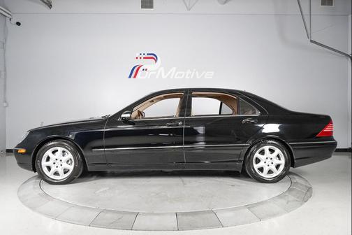 BLACK 2003 Mercedes-Benz S-Class S 500 4MATIC
