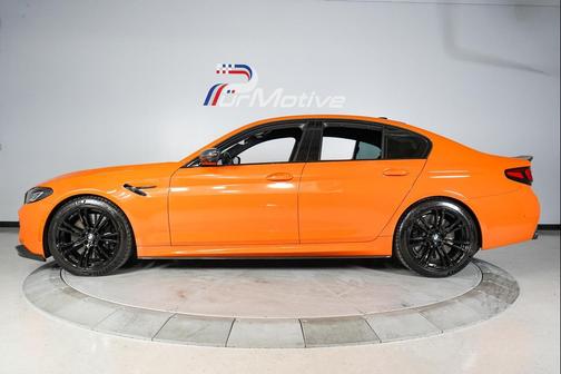 FIRE ORANGE 2021 BMW M5 Base