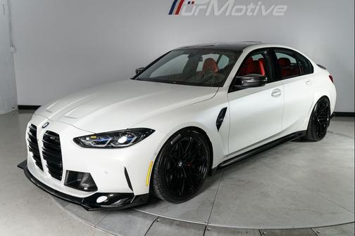 FROZEN WHITE 2021 BMW M3 SEDAN