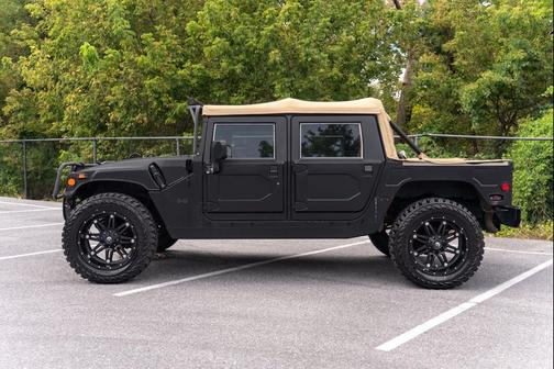 Black 2001 AM General Hummer