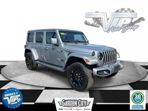 Billet Silver Metallic Clearcoat 2021 Jeep Wrangler Unlimited Sahara