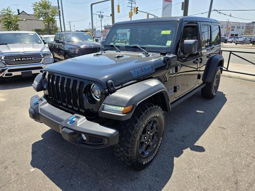 Black Clearcoat 2023 Jeep Wrangler 4xe Base