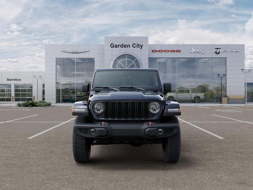 Black Clear-Coat Exterior Paint 2026 Jeep Gladiator Rubicon
